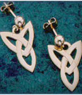 Large Trilogy Drop Earrings