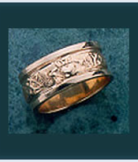 Claddagh Wedding Band (8mm)