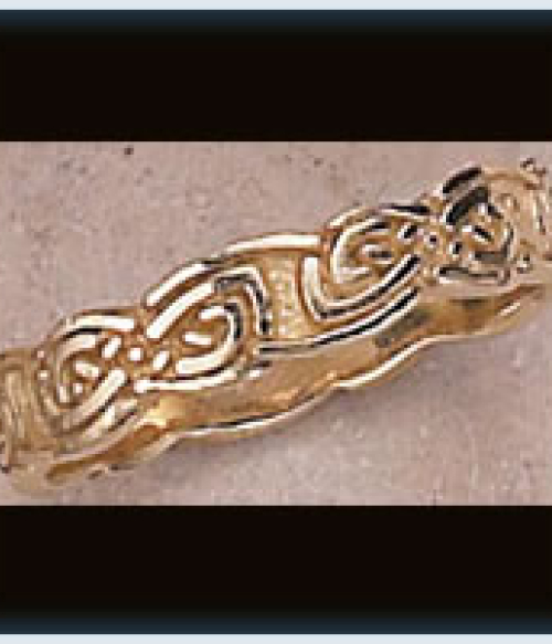 Scalloped Knot Ring Scalloped Knot Ring