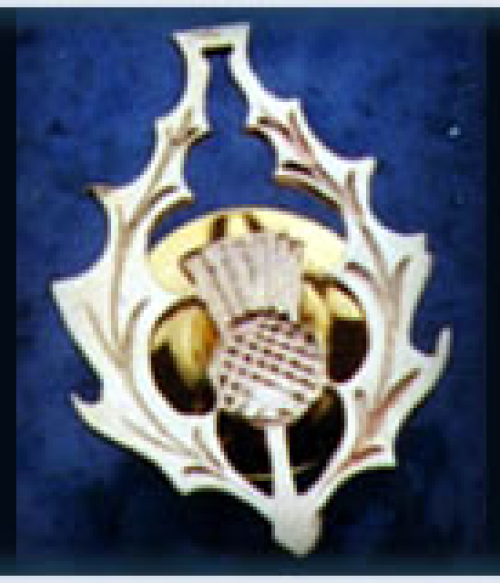 Thistle Tie Pin Thistle Tie Pin