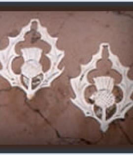 Thistle Stud Earrings