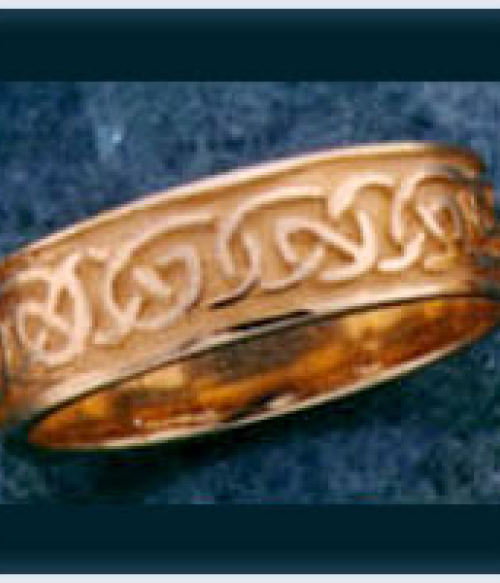 Ladies Sandblast Knot Ring Ladies Sandblast Knot Ring