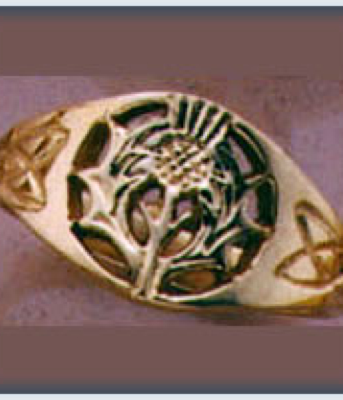 Small Thistle Ring Small Thistle Ring