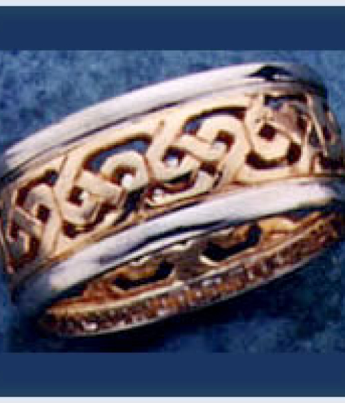 Phil Knot Two Tone Ring Phil Knot Two Tone Ring