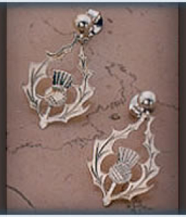 Thistle Drop Earrings