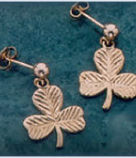 Shamrock Drop Earrings