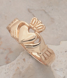 Heavy Gents Claddagh Ring